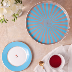 Plato 17 cm Love Birds Blue - comprar online