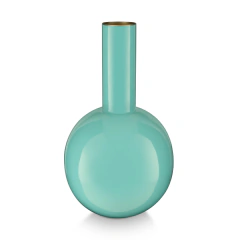 Florero de Metal Bright blue 26 cm - comprar online