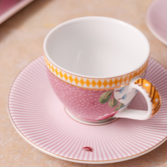 Set tazas de cafe La Majorelle Pink - comprar online