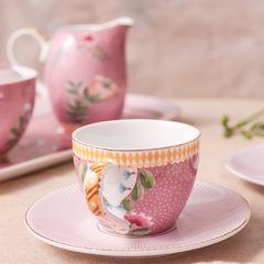 Set tazas de cafe La Majorelle Pink en internet