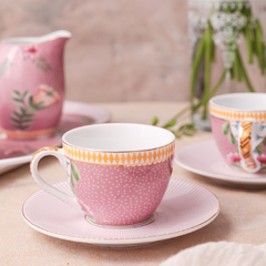 Set tazas de cafe La Majorelle Pink