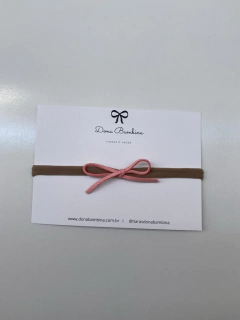 Laço Camurça (unidade) - Dona Bambina - Tiaras e Laços