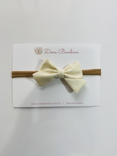 Laço Bia Creme