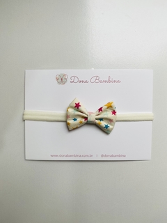 Laço Gravatinha Estrelas