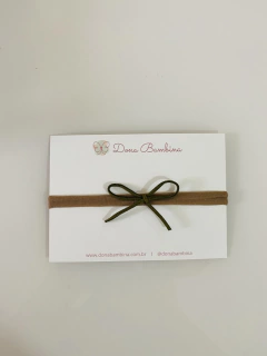 Laço Camurça (unidade) - Dona Bambina - Tiaras e Laços