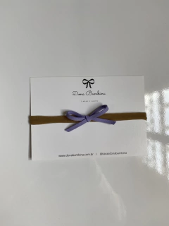 Laço Camurça (unidade) - Dona Bambina - Tiaras e Laços