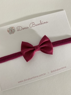 Laço Gravatinha Pink Luiza - comprar online