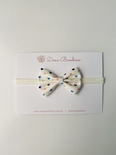 Laço Gravatinha Coração - Dona Bambina - Tiaras e Laços