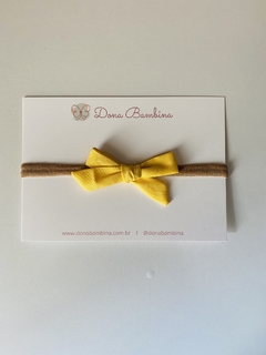 Laço Laura Petit - Amarelo