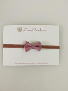 Laço Gravatinha Rose Escuro - comprar online