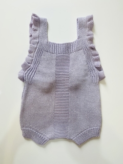 Romper Tricot Isis Lilás
