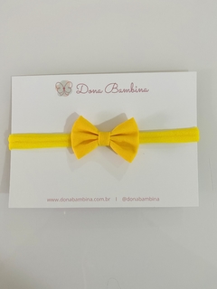 Laço Gravatinha Amarelo na internet