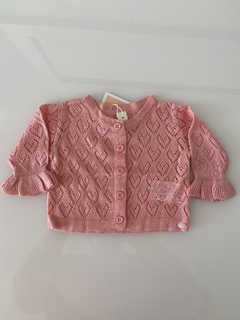 Cardigan Lírio Rosa