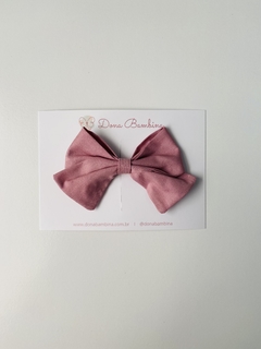 Laço Bia Rose Escuro - comprar online