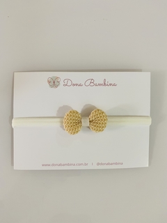 Lacinho de crochê (unidade) - Dona Bambina - Tiaras e Laços