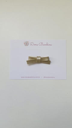 Laço Cora Couro - Dona Bambina - Tiaras e Laços