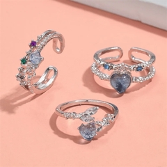 Imagen de Set anillos x3 fairy/y2k