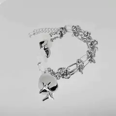 Pulsera Corazon c/ Cadena