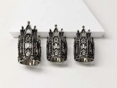 Anillo Catedral III Full Acero - comprar online