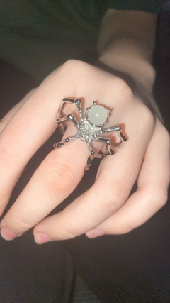 Anillo Araña Perla -duo o unidad - Psycho Killer