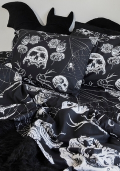Sabanas The Dark Skull - queen - comprar online