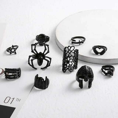 Set Anillos Negro vs X10 en internet