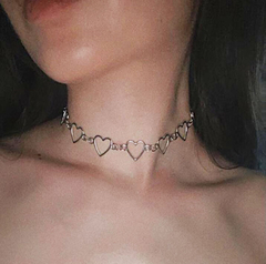Collar Corazones - tienda online