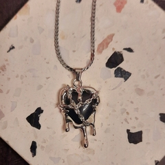Collar Chain-Heart acero en internet