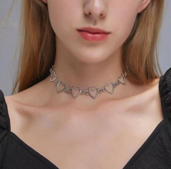 Collar Corazones - comprar online
