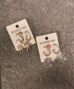 Aros llama/Telaraña - Acero - tienda online