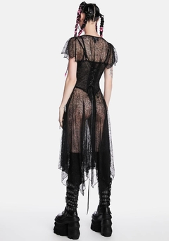 Vestido Deadly Departed Spiderweb - Dollskill - comprar online