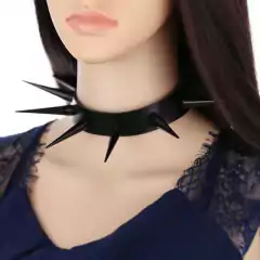 Choker Mega Spikes - Negro