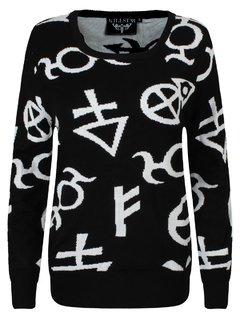 Sweater Symbols Killstar. Unisex - CTZ 47 - comprar online