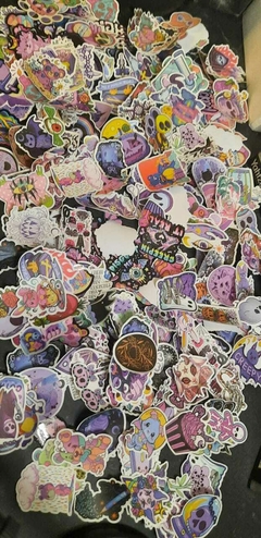 3 stickers pastelgoth/ cute gore /witchy