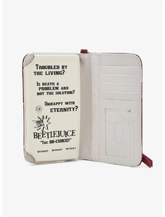 Billetera- Porta celular Beetlejuice. Lic Original - tienda online