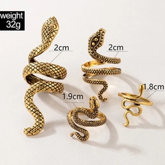 Set de Anilos Serpent x4 - Psycho Killer