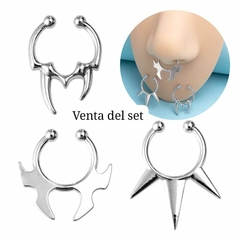 Set Fake Septum x3