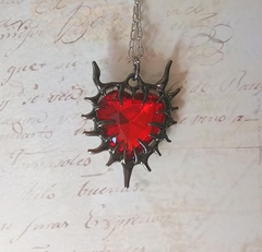 Imagen de Spiked Heart Peltre- Acero