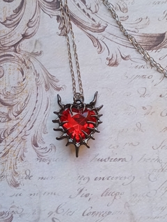 Spiked Heart Peltre- Acero en internet