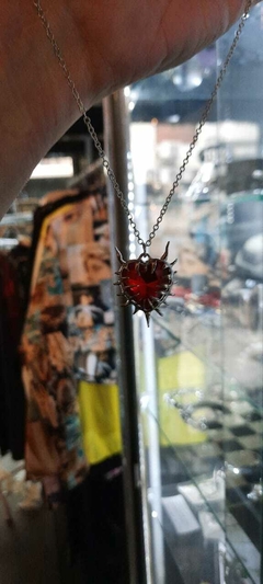 Collar Spiked Heart - comprar online