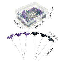 Set de 100 alfileres bat
