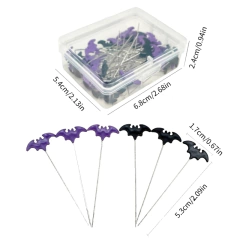 Set de 100 alfileres bat