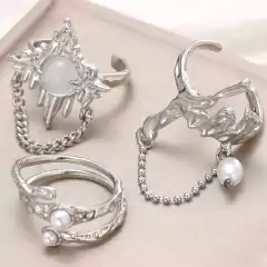Trio Anillos Fairy Chains - tienda online