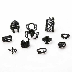 Set Anillos Negro vs X10 - tienda online