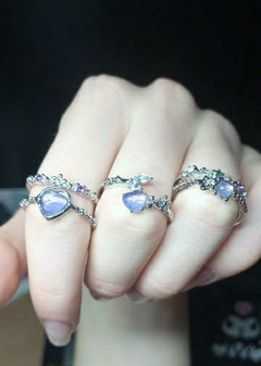 Set anillos x3 fairy/y2k en internet