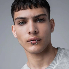 Fake piercing Labio M03 - comprar online