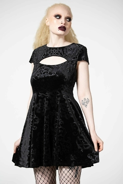 Vestido Blasfemia velvet - Killstar en internet
