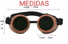 Goggles Plata gastada + extra lente - tienda online