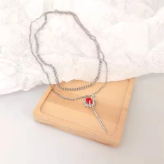 Collar pua roja C74
