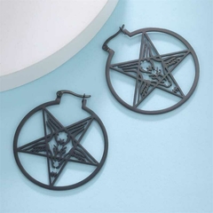 Aros Baphomet -Full acero - comprar online